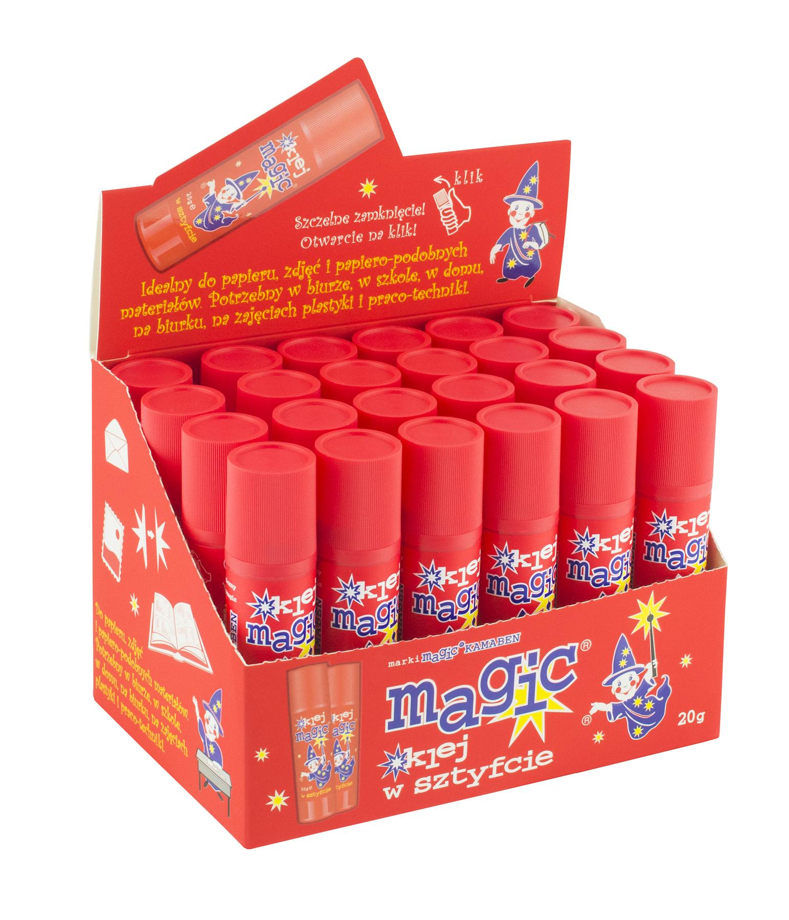 KLEJ MAGIC 20G SZTYFT CZERWONY A'24 0247