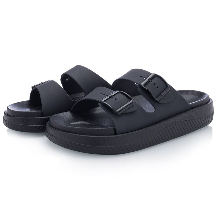 Li Ning Clap Comfortable Slide Sandals Men Footwear Black AGAQ001-3
