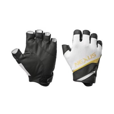 Shimano Nexus Stretch Handschuhe Größe L, 5-Finger-Schnitt, Grau, GL-105Y,