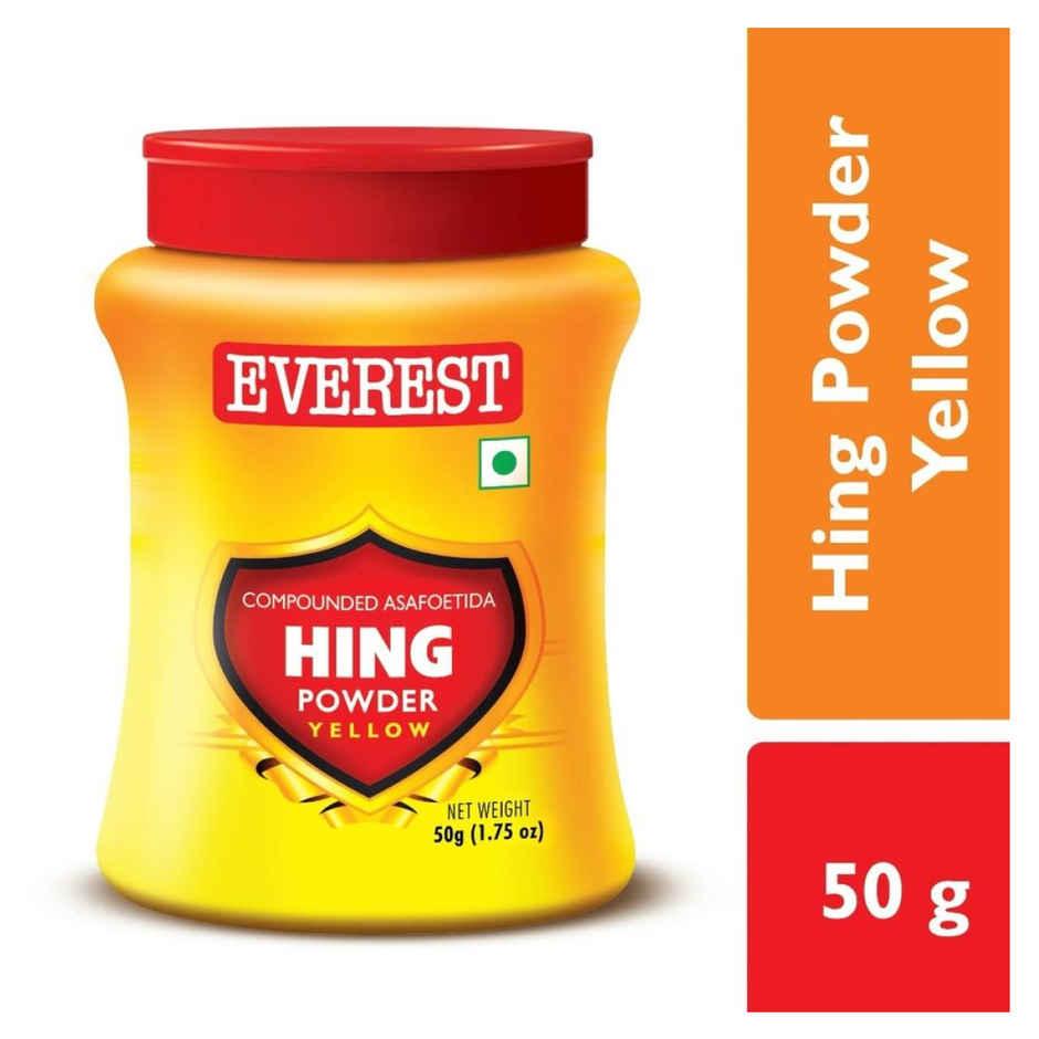 EVEREST Compounded Yellow Hing 50 G Aromatic Spice for Rich Flavor In Cooking and Everyday Recipes Pack of 1 Kitchen