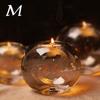 1/3 pièces Élégant Bougeoir en Verre Cristal Table de Table Bougeoir Ambiance pour Mariages Anniversaires Rendez-vous Décoration Romantique Maison