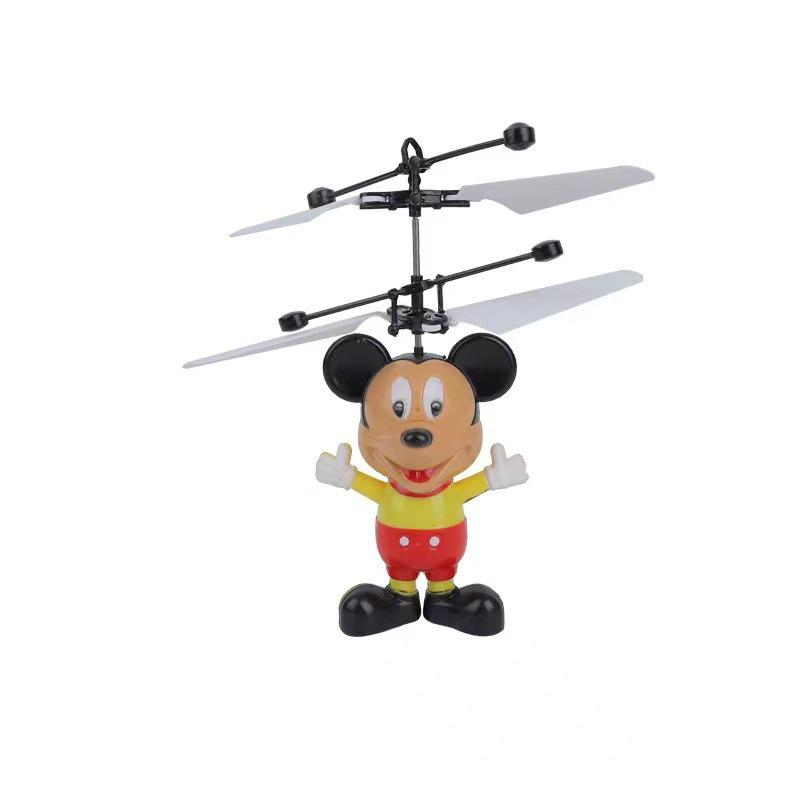 Induction Hover Helicopter Toy - Remote Control, Drop-Resistant, Indoor Airplane for Kids