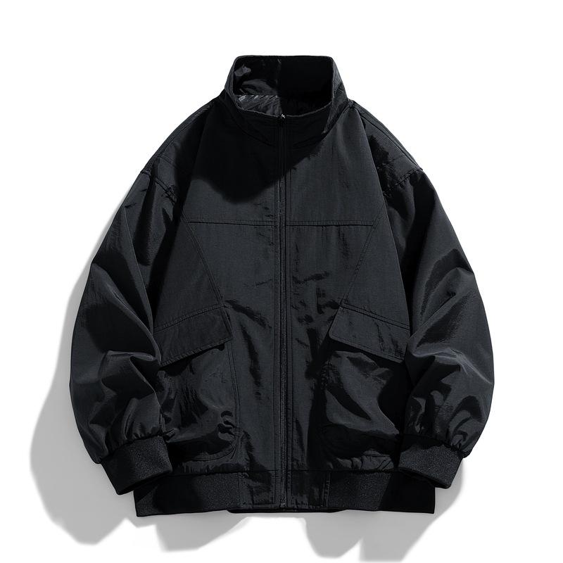 

Весна и Осень Новая Модная и Стильная Мужская Рабочая Одежда Американская Легкая Куртка для Альпинизма Свободная Спортивная Куртка 3XL