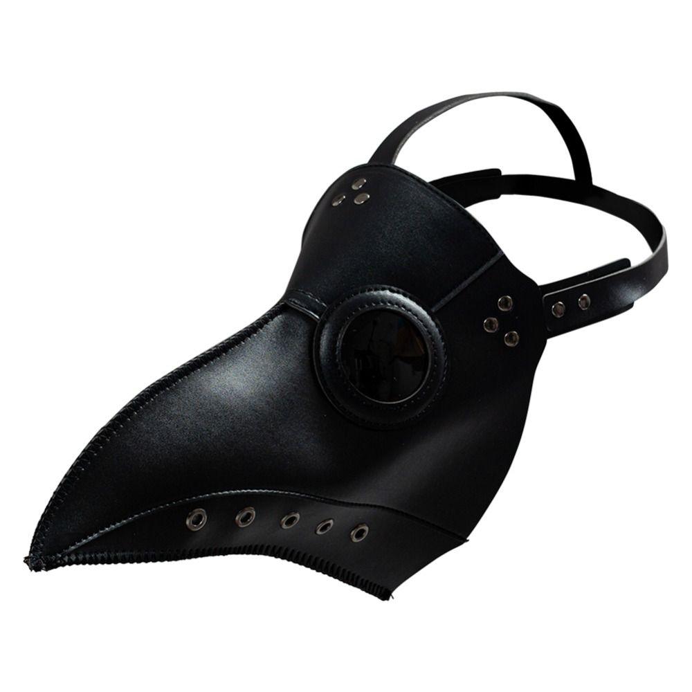 Funny Plague Doctor Mask Long Nose Beak Halloween Bird Mask Steampunk Bird Mask Nightclub