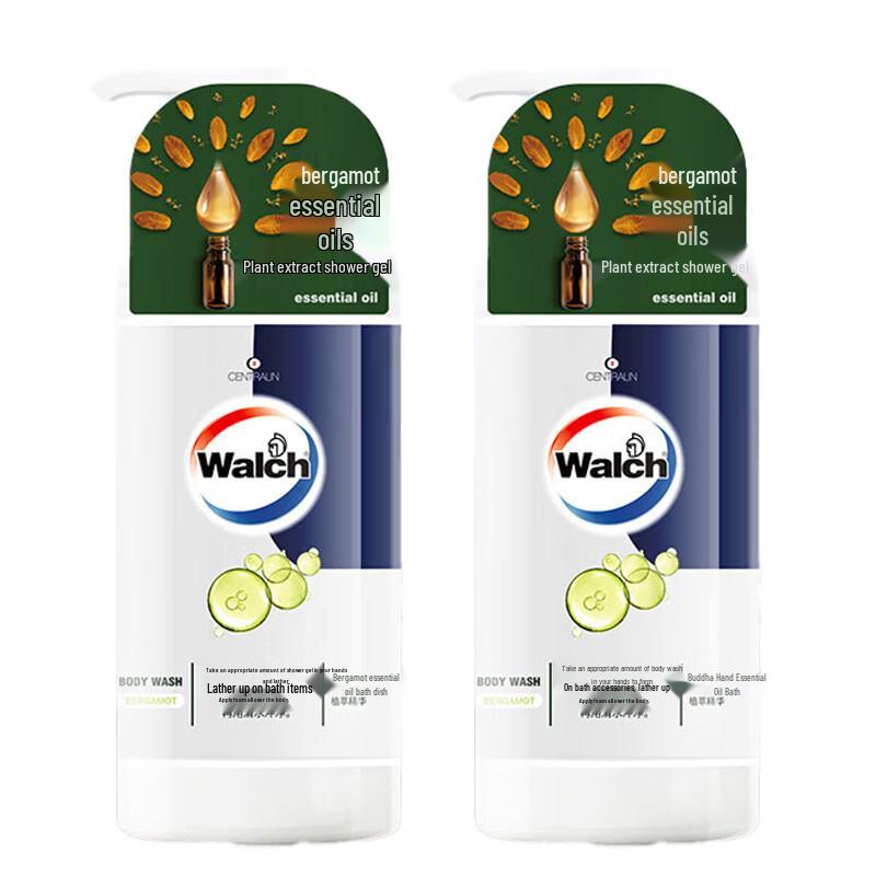 Walch Bergamot Essential Oil Shower Gel