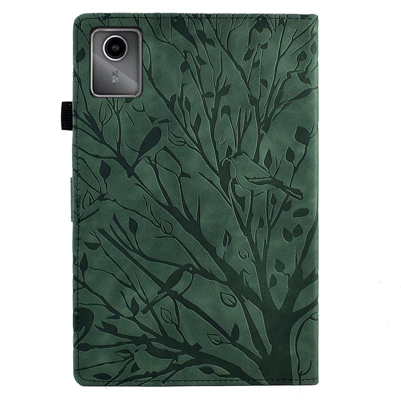 Funda For Lenovo Idea Tab Plus 12.1 Case Tb361fu Tb361zu Emboss Wallet Stand Tablet Etui For Xiaoxin Pad 12.1 Inch Tb365fc Case