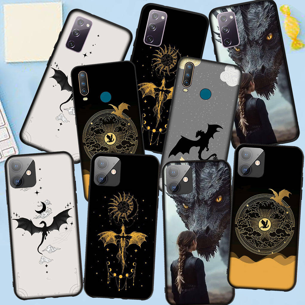 Phone Case for iPhone 17 16 15 Xiaomi Poco F8 F7 X7 X6 M8 C85 C75 C71 Redmi Note 14 13 11 12 Pro Max A4 A3 14C 13C 15C Silicone Book Fourth Wing Cover