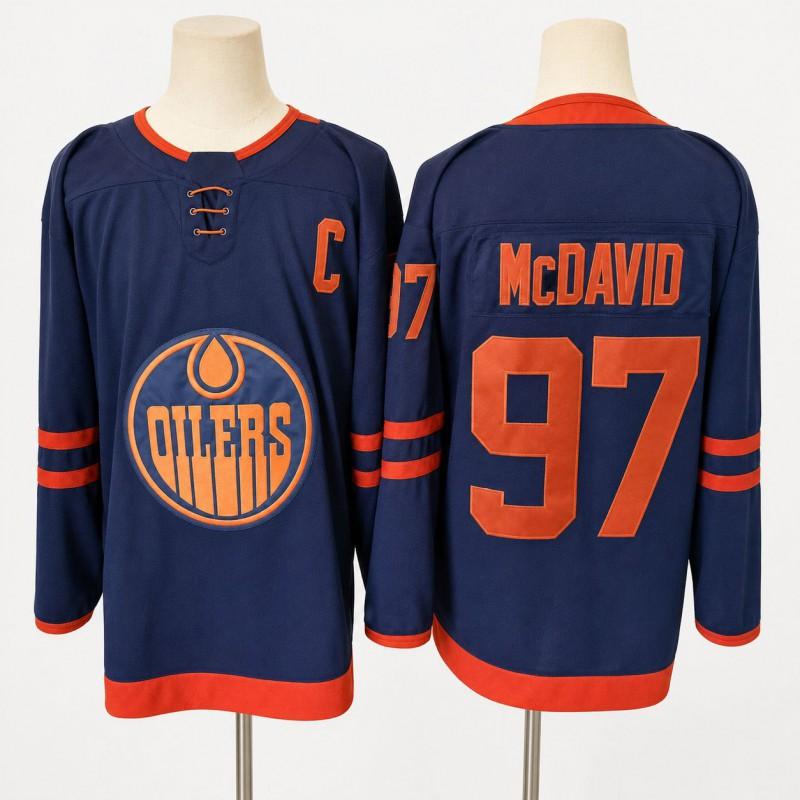 Edmonton Oilers Hockey Jersey Embroidered NHL
