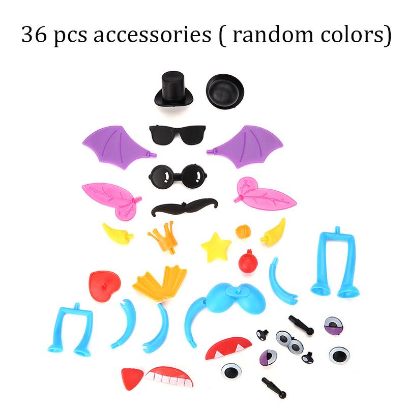 Kids DIY Magic Puffer Ball Creative Construction Toys Puzzle Sticky Thorn Ball Cluster 3D Model Assembling Building Blocks Gift