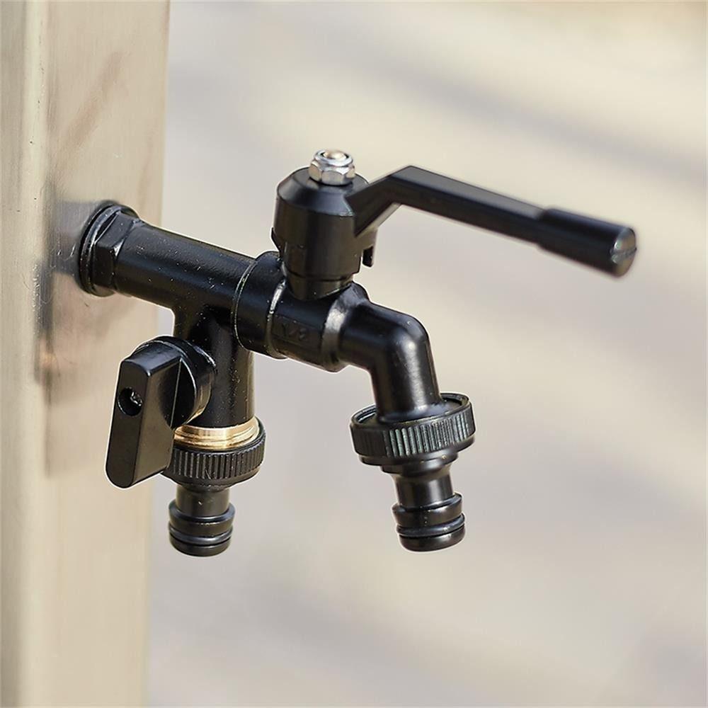 Anti-Freeze Anti-Freeze Bibcocks Black Washing Machine Bibcocks Brass Garden Hose Faucet  Balcony