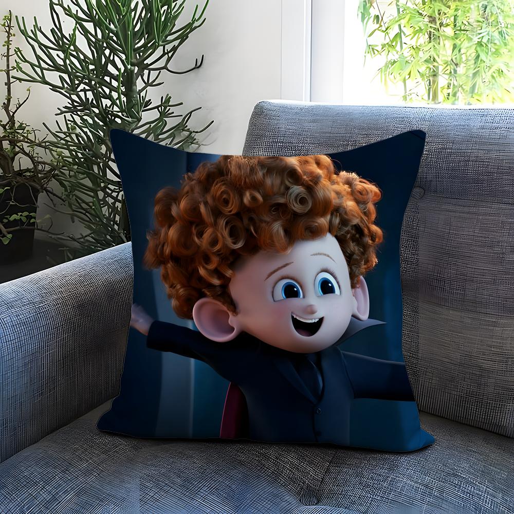 HHHotel TTransylvaniaS Cushion Cover Comfortable Reversible Pillow Cover Ideal for Car Sofa Bedroom & Beyond