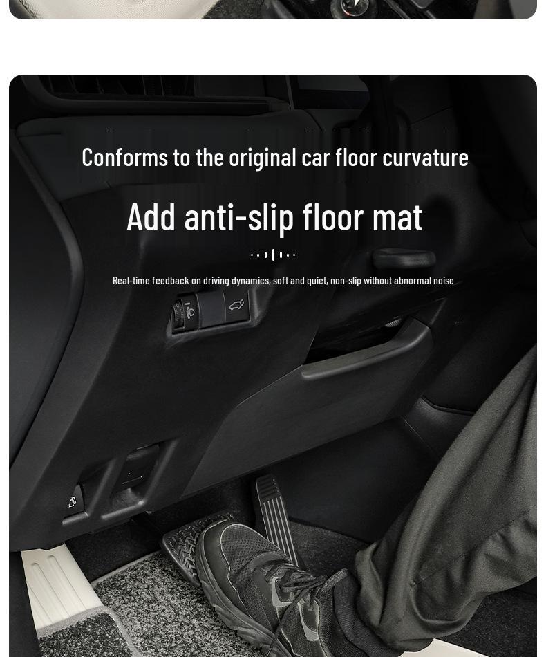 Toyota RAV4 2026 TPE Car Floor Mats & Interior Accessories Set