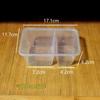 BOUSSAC Disposable Plastic Takeout Food Containers