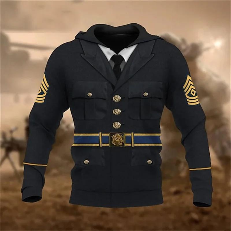 3D CCCP Uniform Graphic Hoodies For Men Clothing Mens Cosplay Costume Pullover Tops Fashion Hooded Sweatshirts Mens Clothing