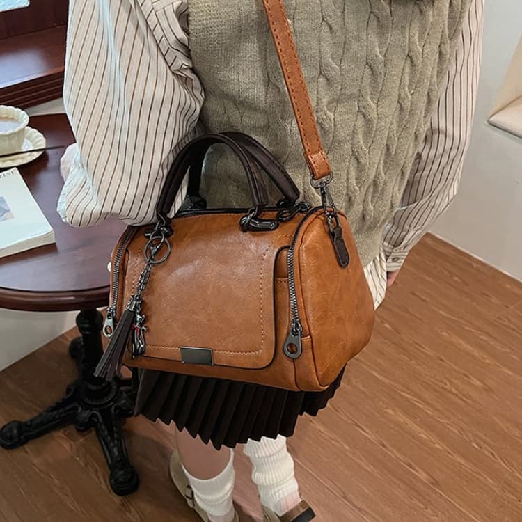 New Women's Vintage Pillow Bag One Shoulder Crossbody Bag