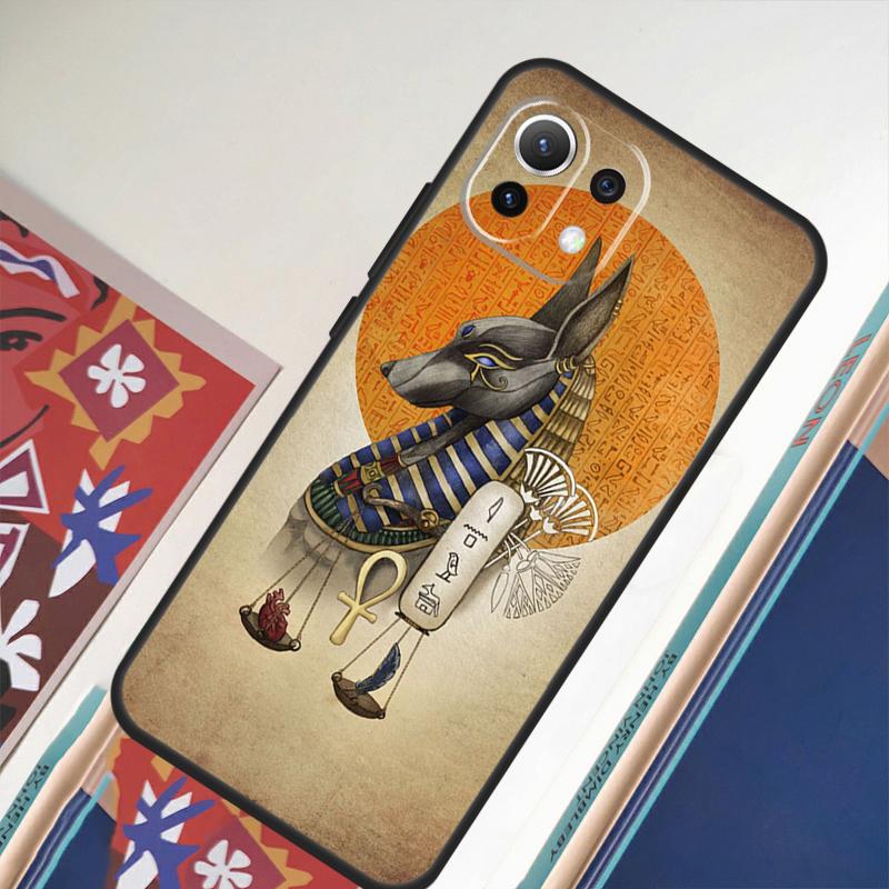Anubis Egyptian God For Xiaomi 15 Ultra 14 13T 14T 15T 17 Pro Max Case For POCO X7 Pro X5 X6 F5 F6 F7 F8 Ultra