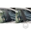 For BMW 5 Series i5 G60 G68 2024 2025 Real Carbon Fiber Sticker Door Window B-Pillar Panel Car Accessories Interior decorative