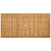 Garden Dining Set 9 pcs Brown Solid Acacia Wood