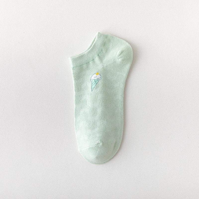 Ladies' Short Socks, Shallow Socks, Summer, Thin and Cute Short Boat Socks, Women's Low-top, Trendy Summer Style