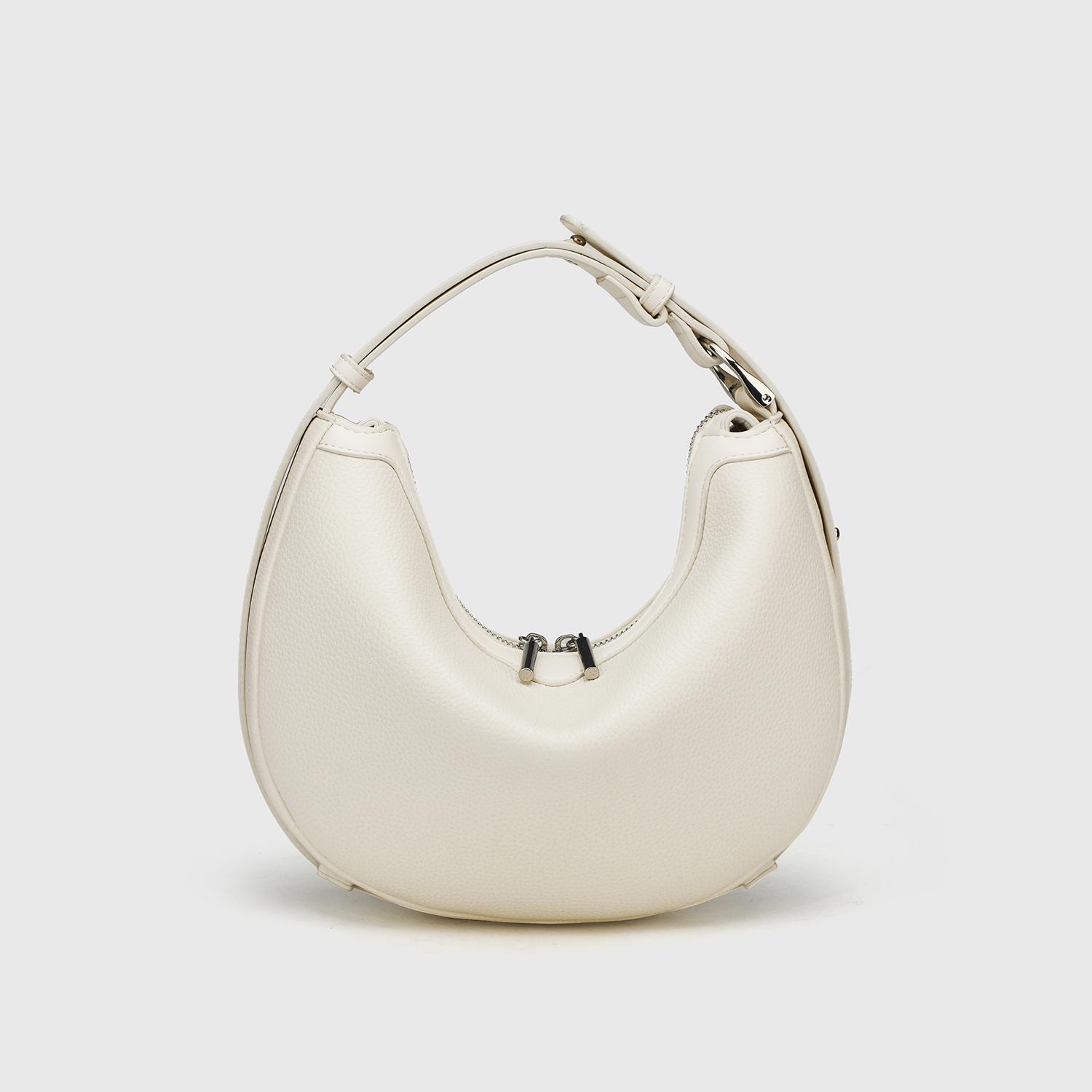 

Half Moon Ladies Bags For Women Luxury Designer Bags And Purses New In Fashion Simple Shift Zipper Shoulder Crossbody Quality