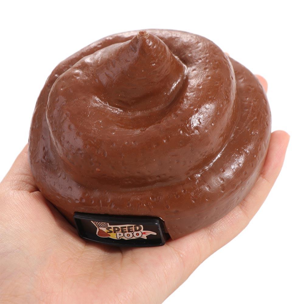 Fart Sound Poop Trick Toy 360 Rotating Poop Joke Toys Kids Toy Remote Control Poop Entertainment