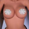 1 Pair Beautiful Sexy Lightweight Nipple Sticker Rhinestone Embedded Breast Cover Pasties Body Jewelry