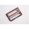 Right Seat Driving For Mitsubishi Triton L200  2024 Carbon Fiber Style Head Light Switch Button Control Panel Cover Trim