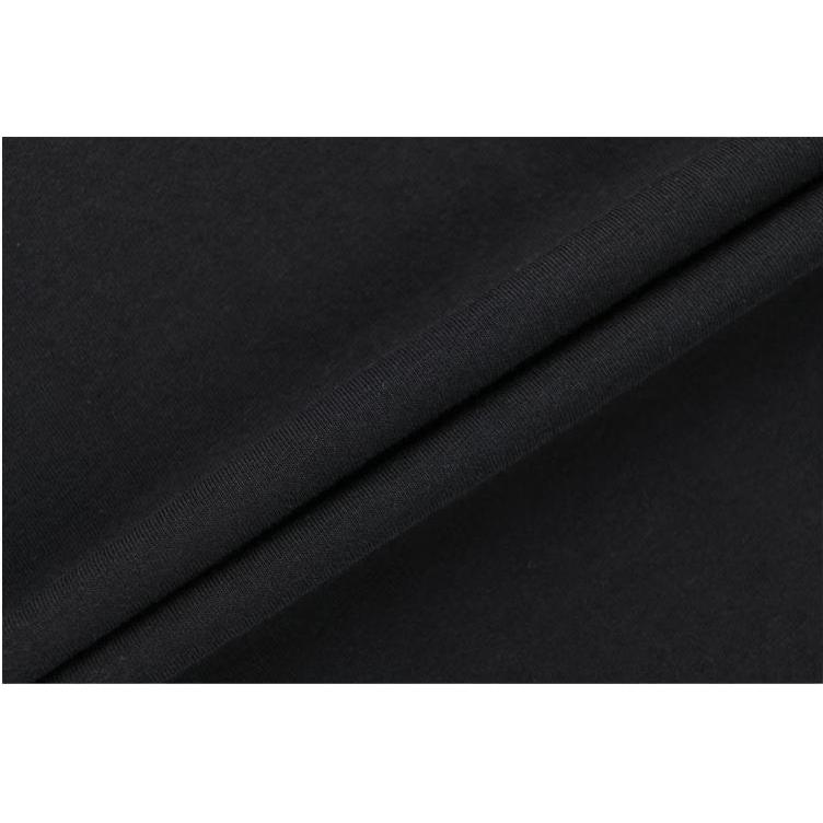 Calvin Klein Solid Color Letter Embroidery Pocket Breathable Short Sleeve T-Shirt Men Tops Black ZM01891-BAE