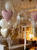Set Palloncini Cuore Rosa Palloncino Bobo Trasparente per Stagione Matrimoni Festa della Mamma Proposta Compleanno Palloncino Decorazione