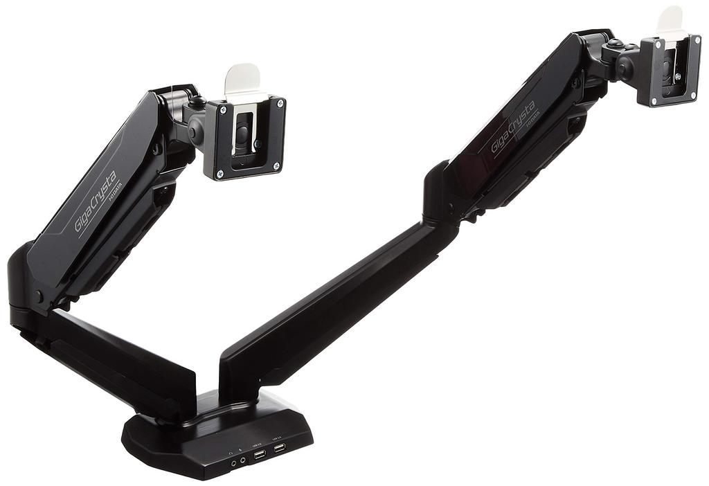 DATA Monitor Arm GigaCrysta VESA Standard USB Port Audio Terminal Japanese Manufacturer I-O (Dual) DA-ARMD4