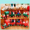 Entzückende Weihnachts-Holzzug-Dekoration Ideales Weihnachtsgeschenk für Kinder und Schulen