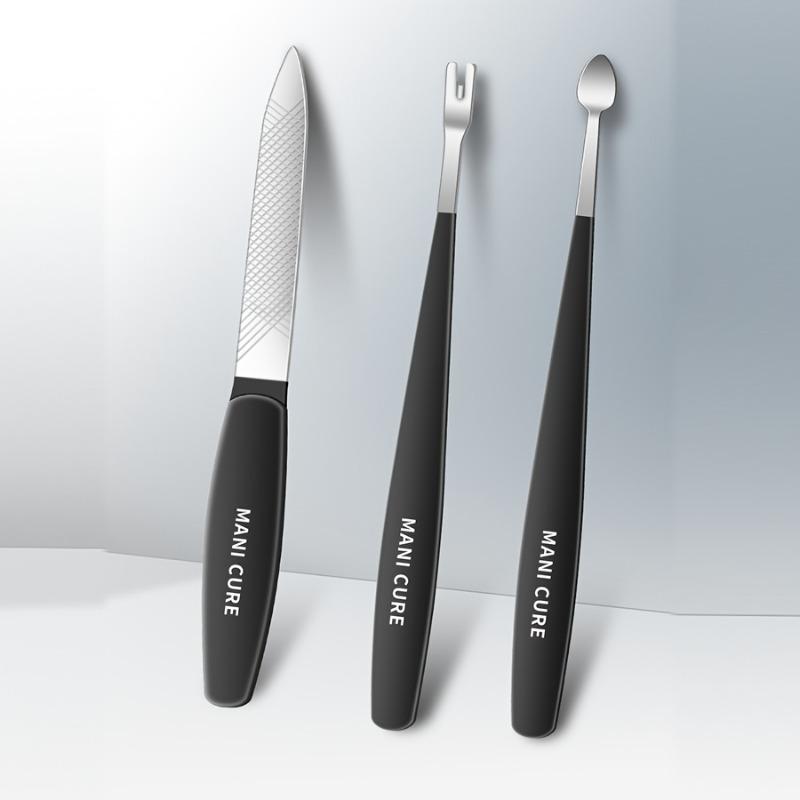 Nail Clipper Set for Men and Women with Leather Case and Original Beveled Nail Clippers