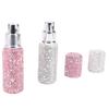 2 Stück 10 ml Strass Parfümzerstäuber Nachfüllbare Flasche Miniatur Parfüm Sprühflasche für Reisen