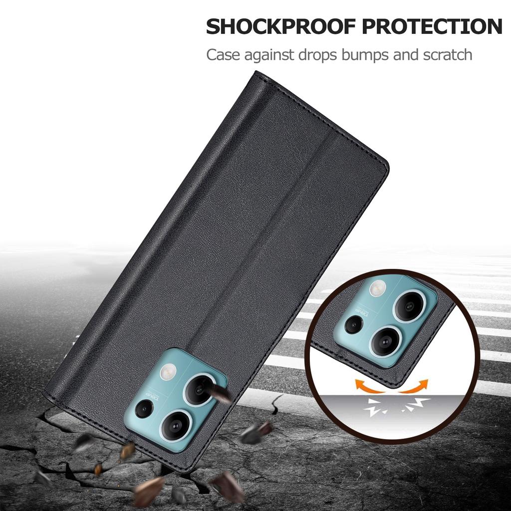 LC.IMEEKE For Xiaomi Redmi Note 13 5G Case Flip Leather Wallet Stand Phone Cover