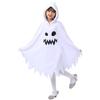 [Yolrky] Halloween Costume for Kids, Cloak, Ghost, Ghost Costume, Ghost Skeleton Cosplay Costume (S)