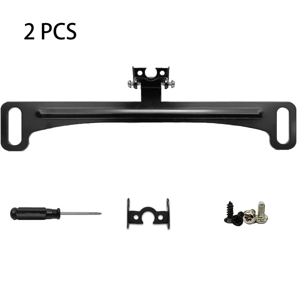 

2 PCS Iron License Plate Mount Dash Cam Car Accessories Waterproof License Plate Bracket Car чёрный