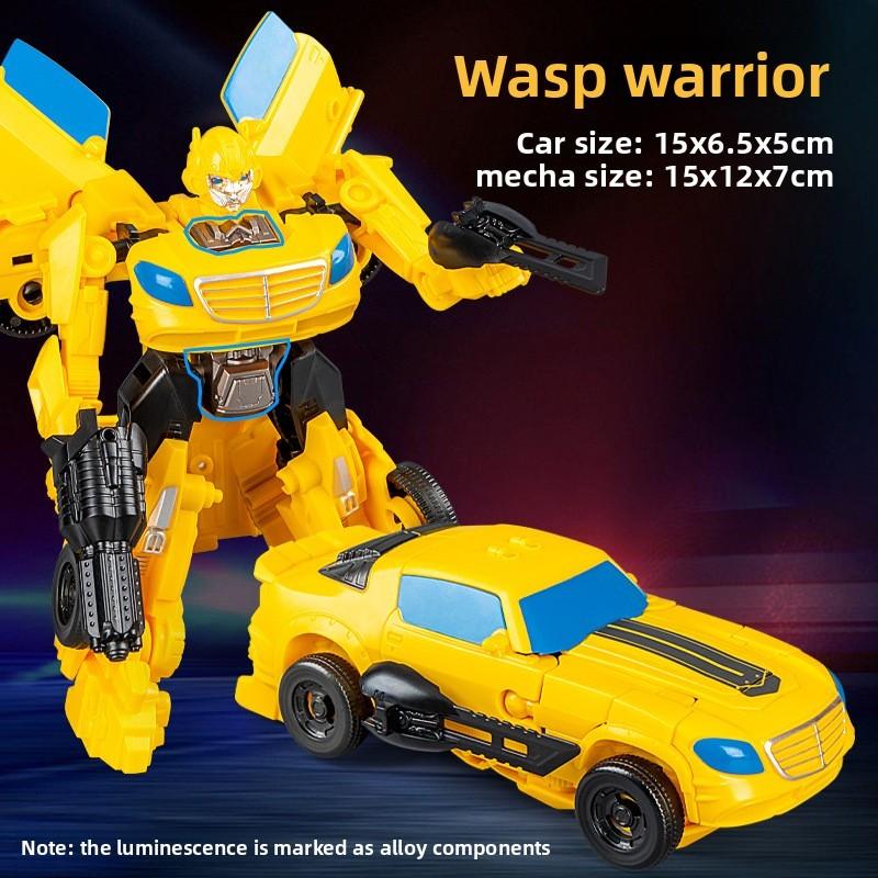 Puzzle Childrens Transforming Car Airplane Robot Toy For Kids Education Gift And