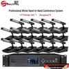 Shangshangtong 6690 Professional 1-to-17 Wired Conference Video Microphone System (CN Version)
