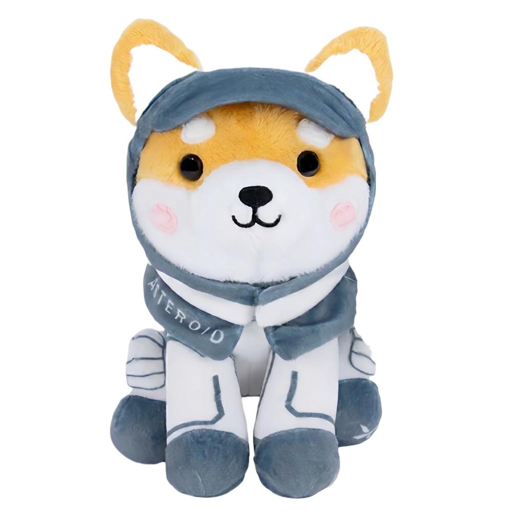 Plush Stuffed Animal Toy Soft Plush Doll with Space Suit Design Sitting Posture Suitable for Home Decoration and Playtime for Kids and Adults