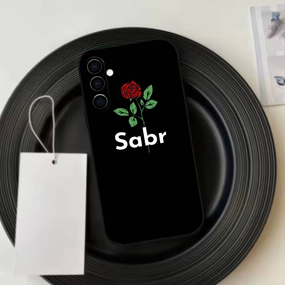 Sabr Patience ArabicSabr Patience Arabic Phone Case Black Silicone Soft For Samsung Galaxy A73,A72,A71,A70,A53,A52,A51 Samsung a42 5g