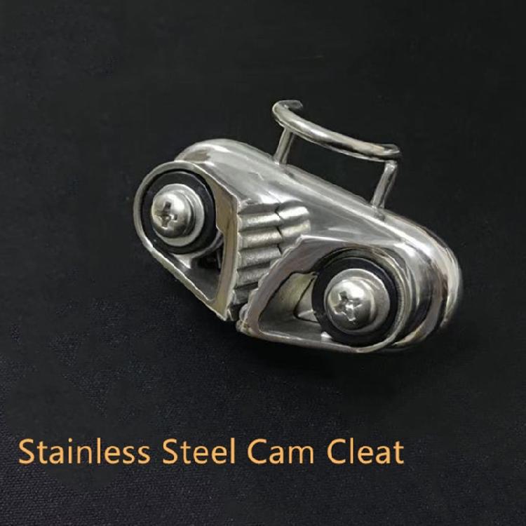 Stainless Steel Cleat for 3‑15mm Diameter Ropes Boat Pilates Equipment for Boat Kayak Cleats Boat Cleats