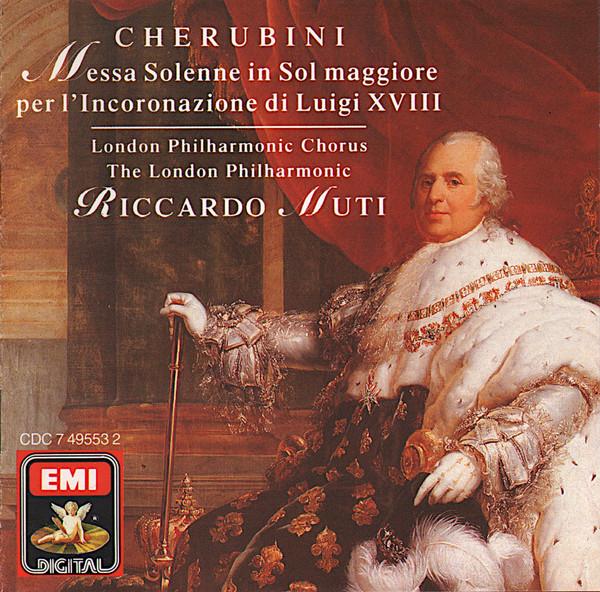 

CD CHERUBINI,MUTI; LPO - Messe Solenne CDC7495532 EMI 1989 Europe Classical Used