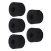 5PCS Pool Filter Sponge PU Sponge Black Reusable Washable Cylindrical Simming Pool Filter Foam for Pool Pump