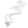 Les Trésors De Lily [J0078] - White 'Love' Steel Necklace