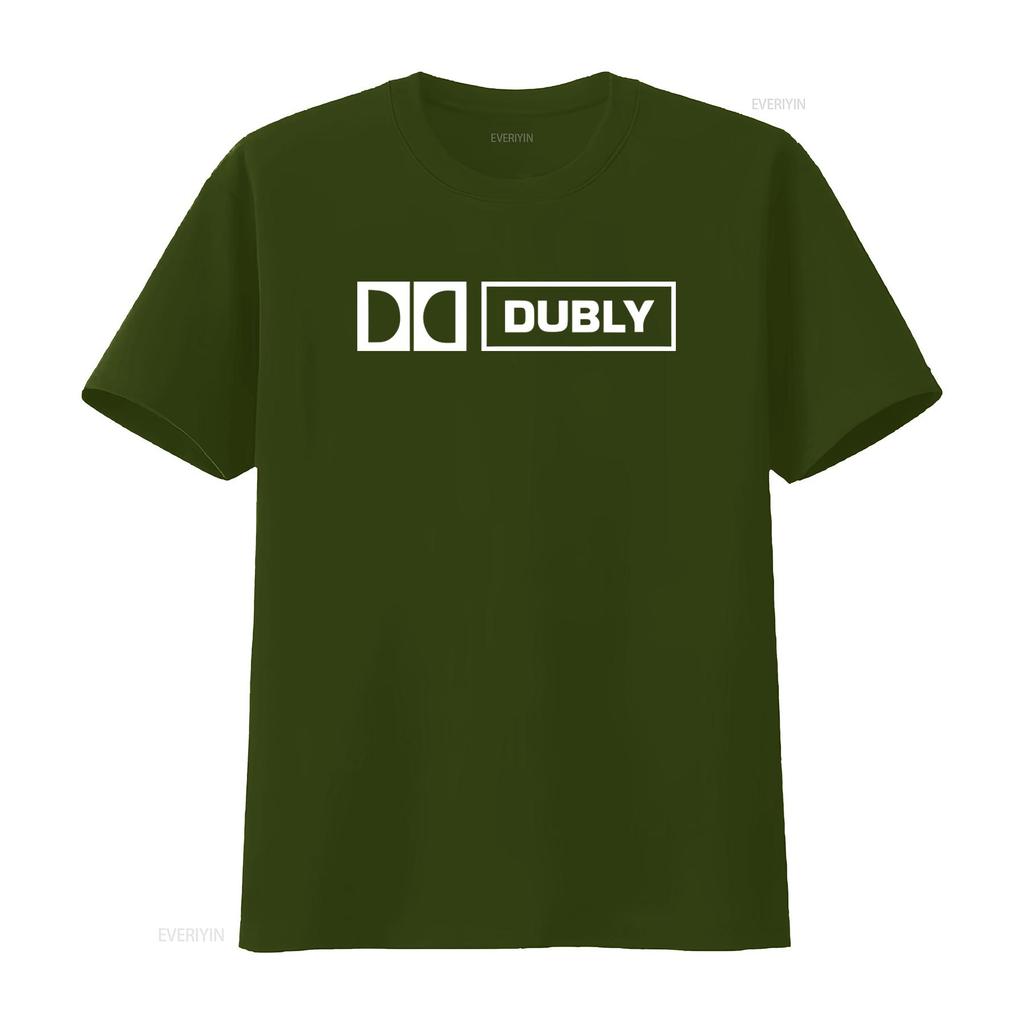 Retro 80s Rock N Roll Heavy Metal Dubly Dolby T Shirt S 6XL vintage Washed streetwear Breathable designer clothes Soft fashion