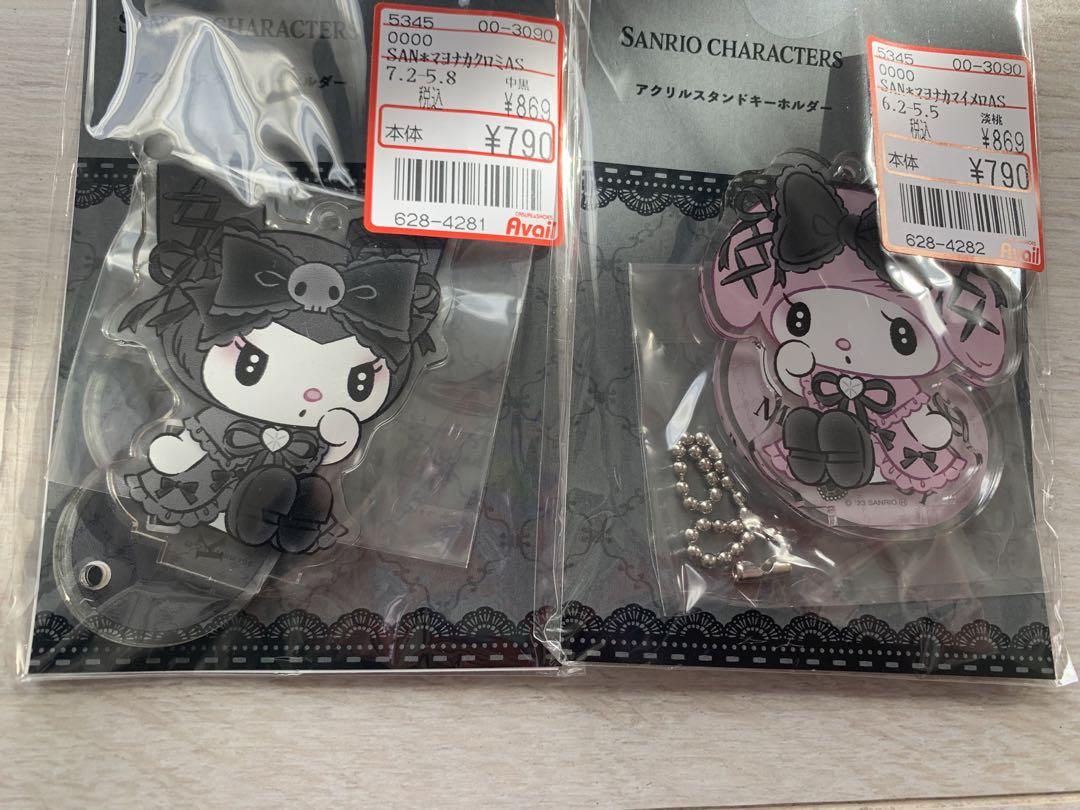 

[USED] Sanrio Kitty Acrylic Stand Keychain Midnight Merocro Avail