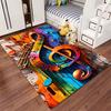 Colorful Musical Notes Design Suitable As a Non-slip Mat for the Living Room or Bedroom Sofa