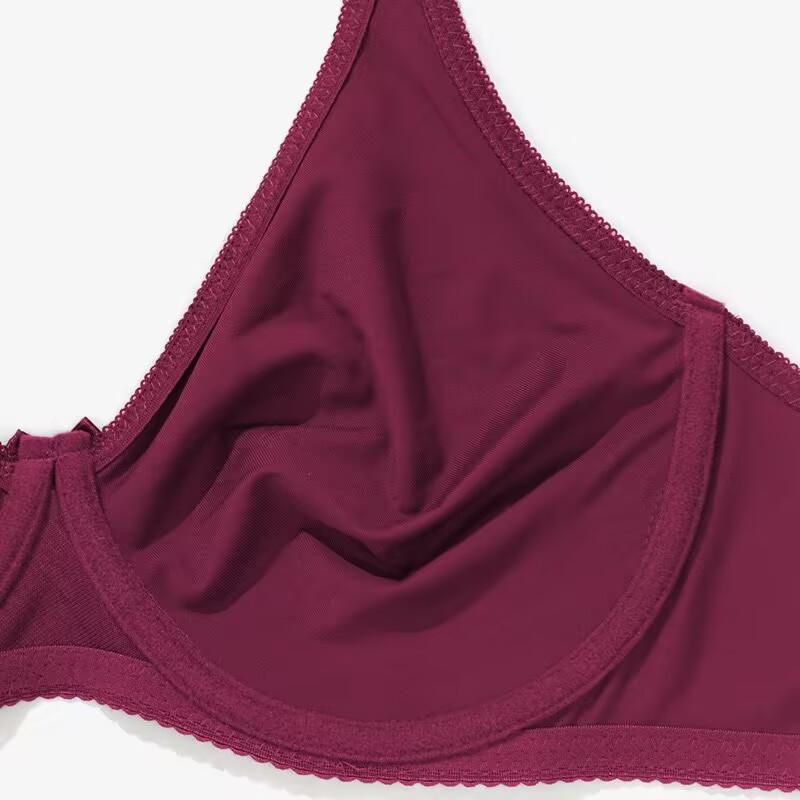 Solid Lingeries For Women Plus Size Bra Set D Cup XL 2XL 3XL 4XL 5XL 6XL Full Cup Bras And Ultra Thin Underpants