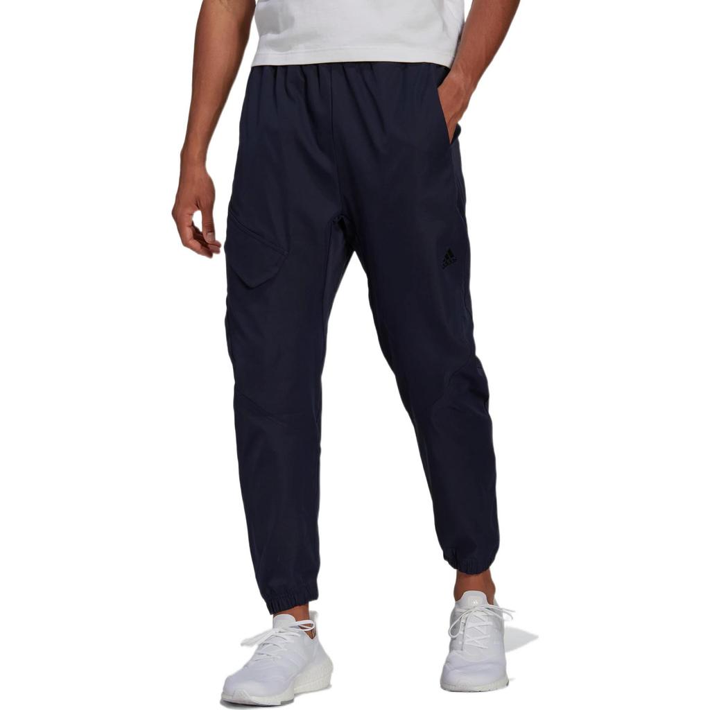 Adidas O-Shape Cargo Casual Sports Pants Men Bottoms Legend-Ink-Blue HB6565