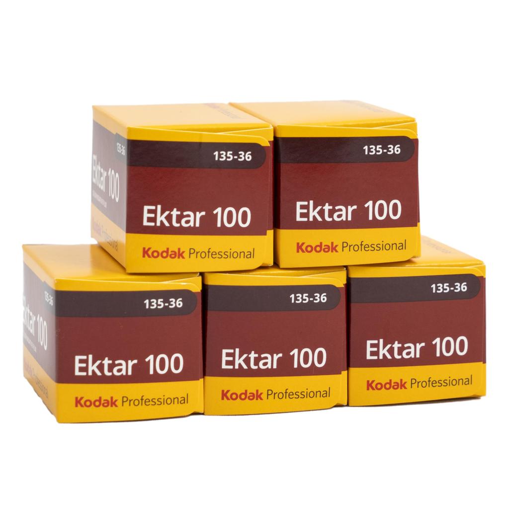 Kodak Ektar 100 Color Negative Film, 35mm, 36 Exposures, 5-Pack, 9130454